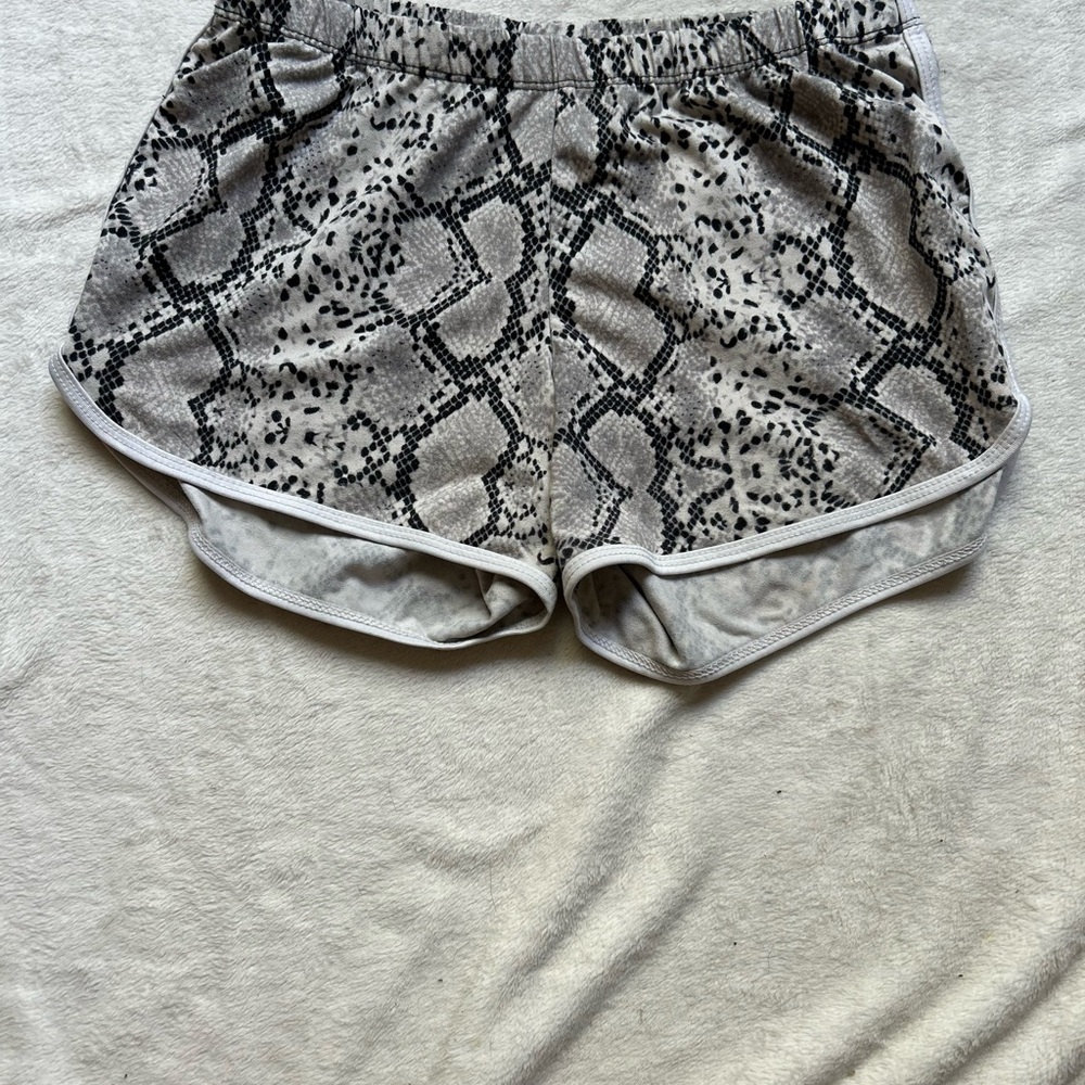 Women's Snake Print Shorts